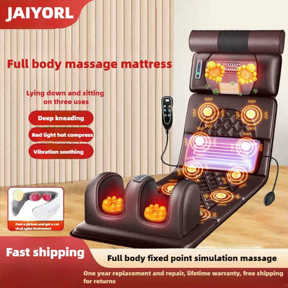 Full Body Heat & Kneading Massage Mattress